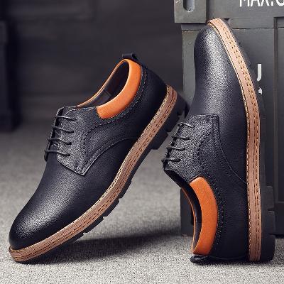 Mens Black Microfiber Stylish Shoes