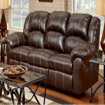 Leather Recliner Sofa
