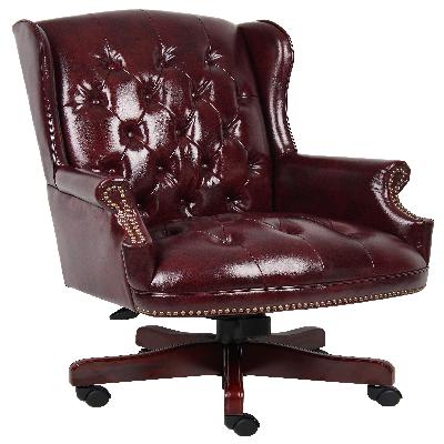 Leather Revolving Chair
