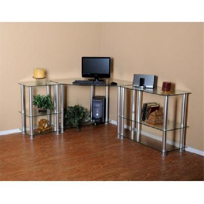 Office Glass Corner Center Table