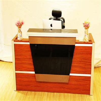 Reception 1 Wooden Reception Table