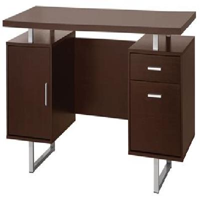Tclassic15 Office Table With Fixed Metal Pedestal
