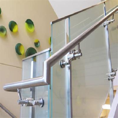 Commercial Stainless Steel Glass Railing