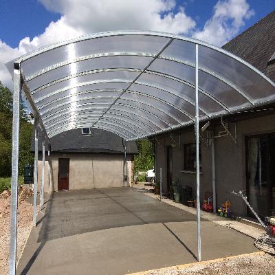 Multiwall Polycarbonate Sheet shed