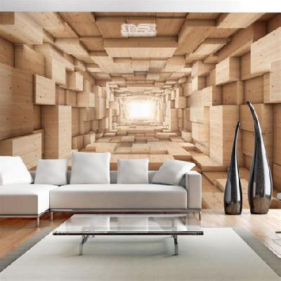Interior 3D Room Wallpaper