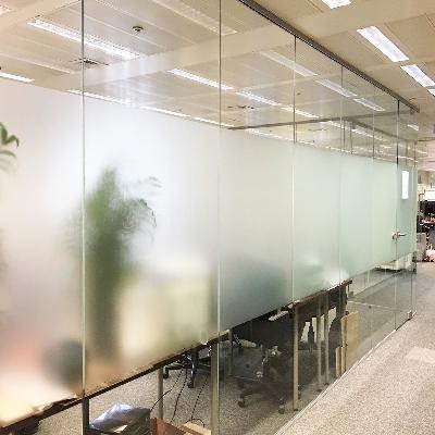 Toughened Glass partition