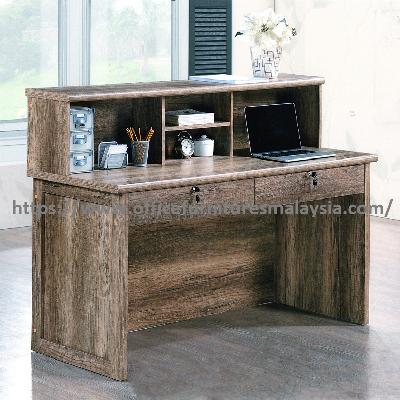 Wooden Reception Table