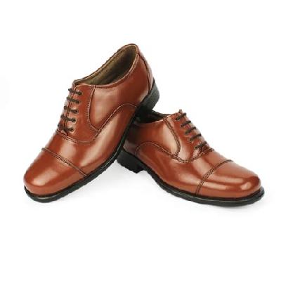 Brown Police Shoes