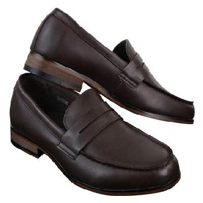 Leather Slip On Shoes