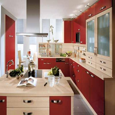 G Shaped Modular Kitchen