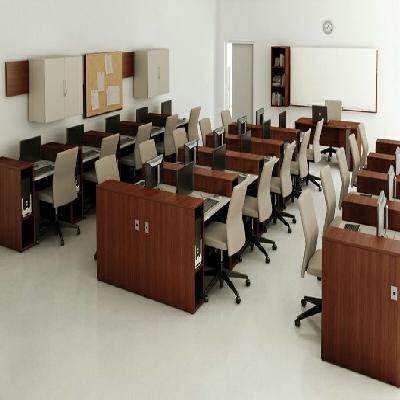 Wooden Computer Lab Furniture