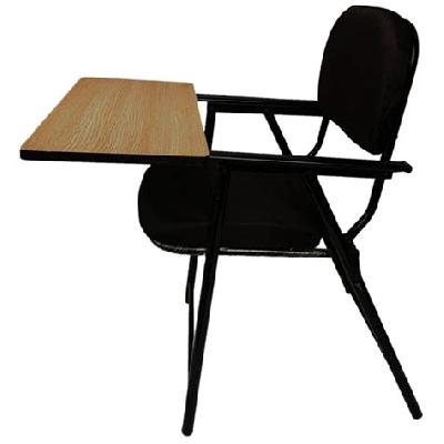 Student Chair With Folding Pad Cushioned Seat