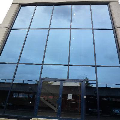 ACP Front Elevation Structural Glazing