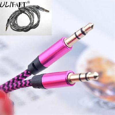 Nylon Braided Aux Cable