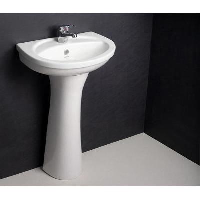 White Pedestal Wash Basin