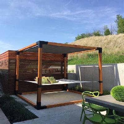Prefabricated Exterior Wooden Pergola