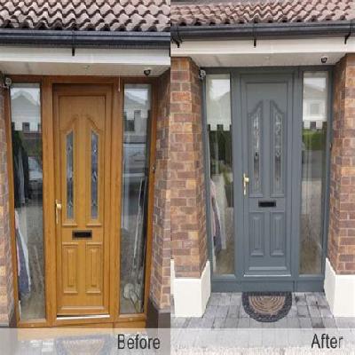 UPVC Printed Door