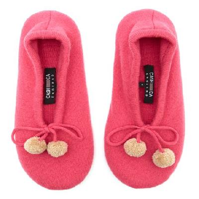 Ladies Tie Slipper
