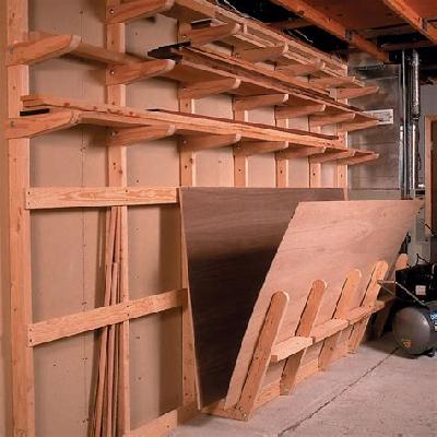 Wooden Storage Rack