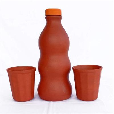 Clay bottles