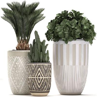 Decorative plant pot