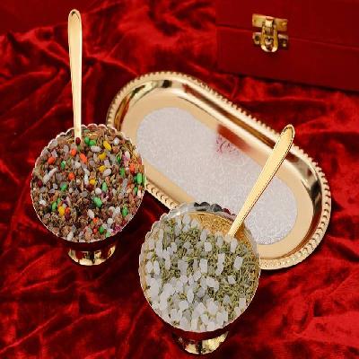 German Silver golden bowl