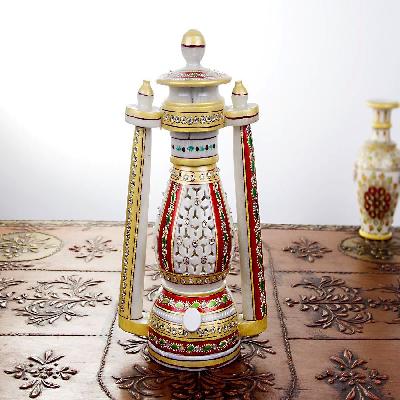 Handcrafted Cutwork Marble Lantern