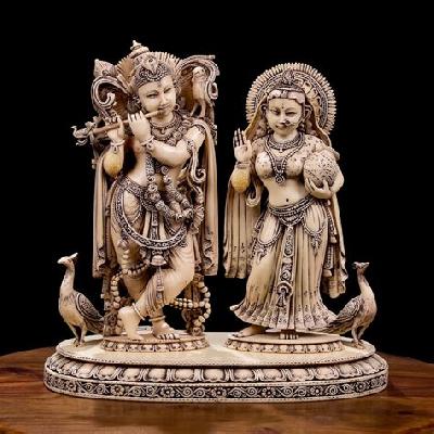 Radhe krishnaji statue