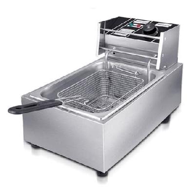 Stainless Steel Single Deep Fryer
