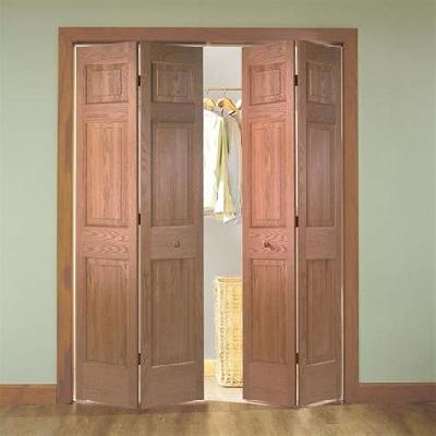 Wardrobe Wood BiFold Doors