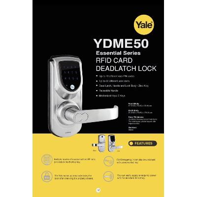 Yale Ydme 50 Digital Door Lock