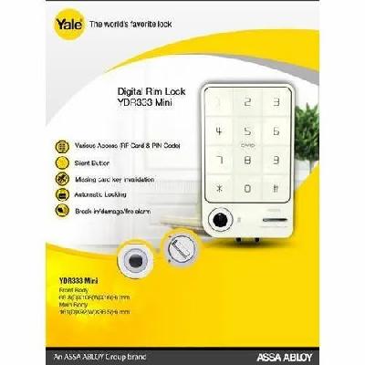 Yale Ydr 333 Yale Main Door Digital Lock