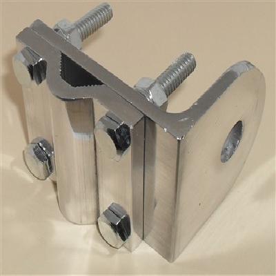 Aluminium Half Mirror Bracket