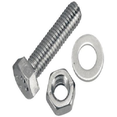 MS Hex Nut, Bolts and Washers