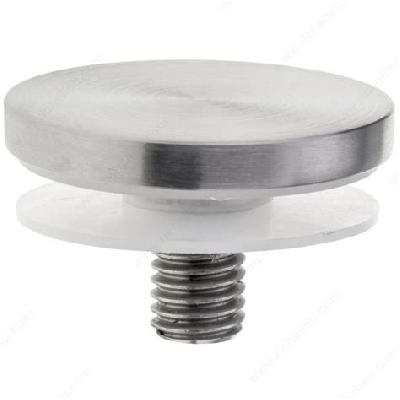 Stainless Steel Glass Stud Cap