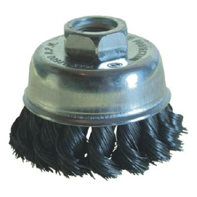 Wire Cup Brush Knotted