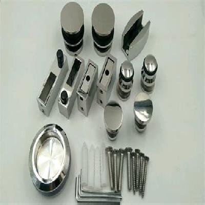 Frameless Bathroom Sliding Door Fitting