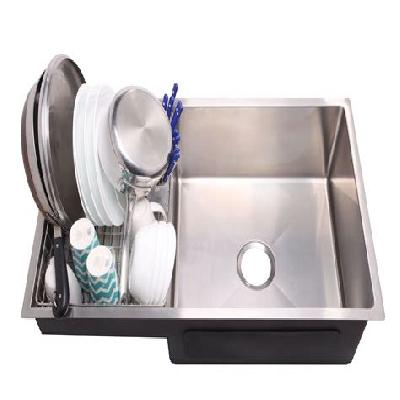 Stainless Steel  Kitchen Sink with Sink Tray