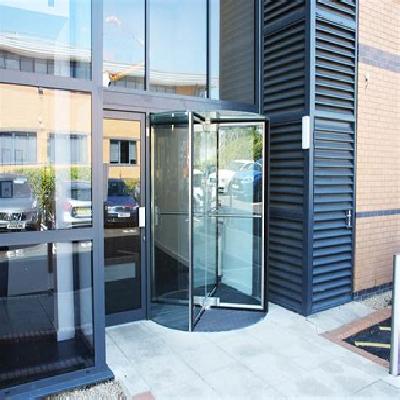 All Glass Revolving Door