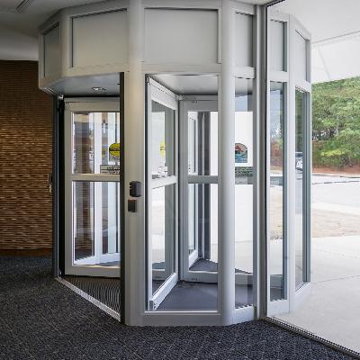 Automatic Revolving Door