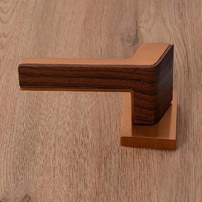 Oro Rose Mortise Handle
