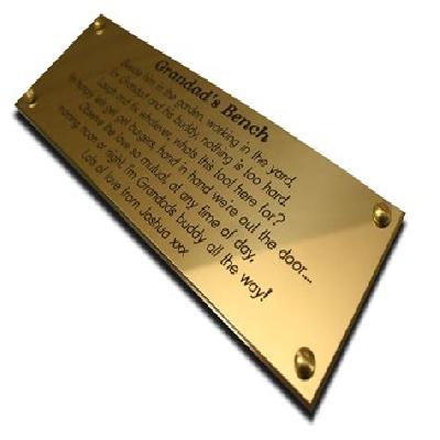 Metal Name Plate