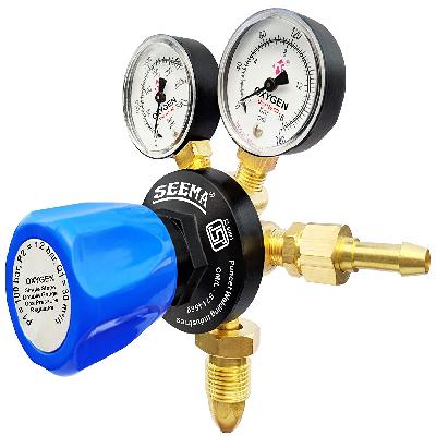 Oxygen Regulator Double Gauge