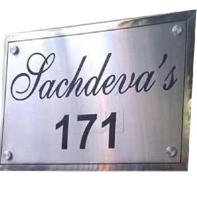 Stainless Steel Name Plates