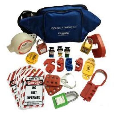 KRM Loto - Osha Personal Lockout Tagout Pouch Kit - 101