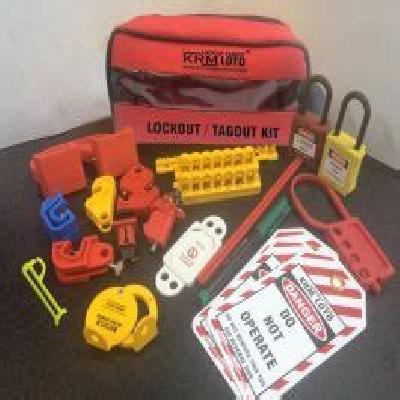 Krm Loto  - Osha  Lockout Tagout Molded Box Kit-9029