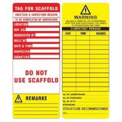 Lockout Tagout Permit Tags (Set of 10 pcs)