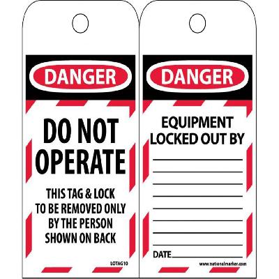 Lockout Tags