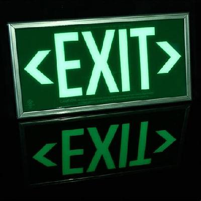 Photoluminescent Signs