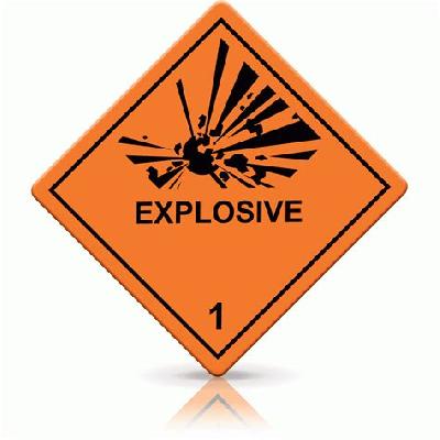 Self Adhesive Labels - Radioactive (Set of 10 pcs)